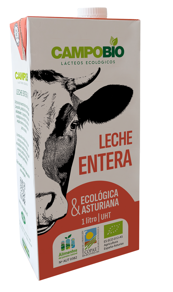 Leche entera ecológica Campobio